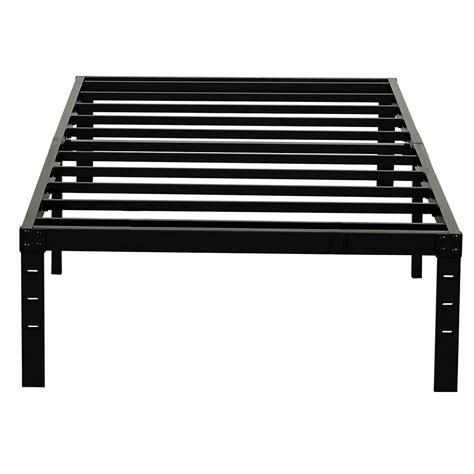 Twin XL Bed Frames, 18 Inch High Bedframe No Box Spring 